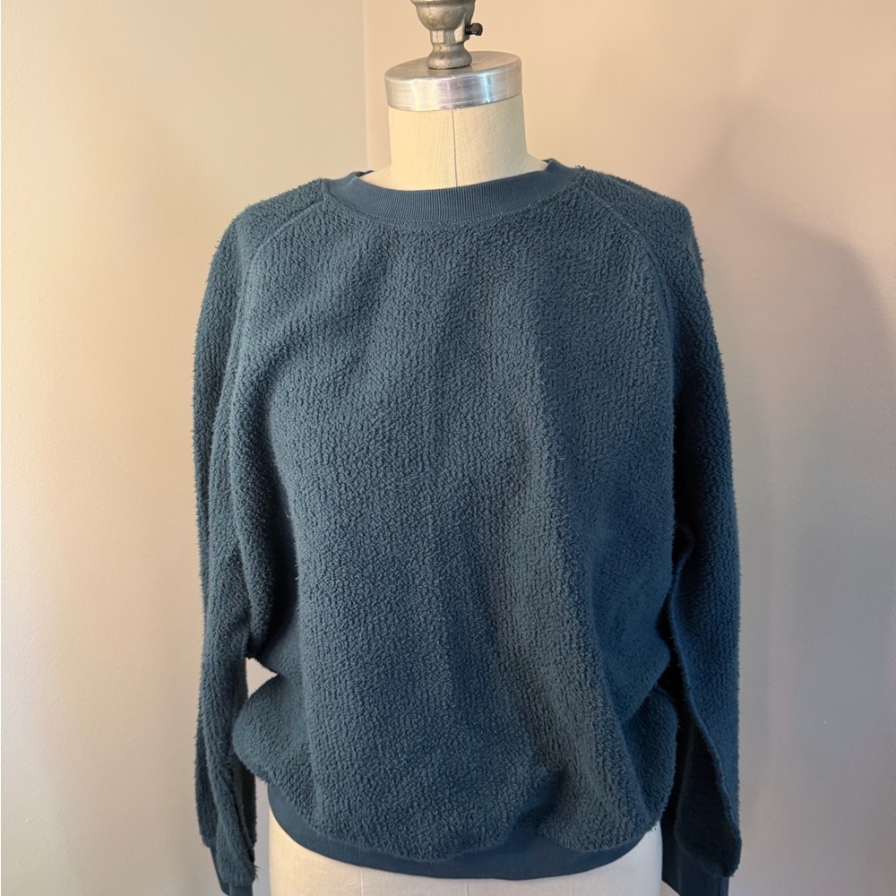 perfectwhitetee Women's Crew Neck Sweater - slate